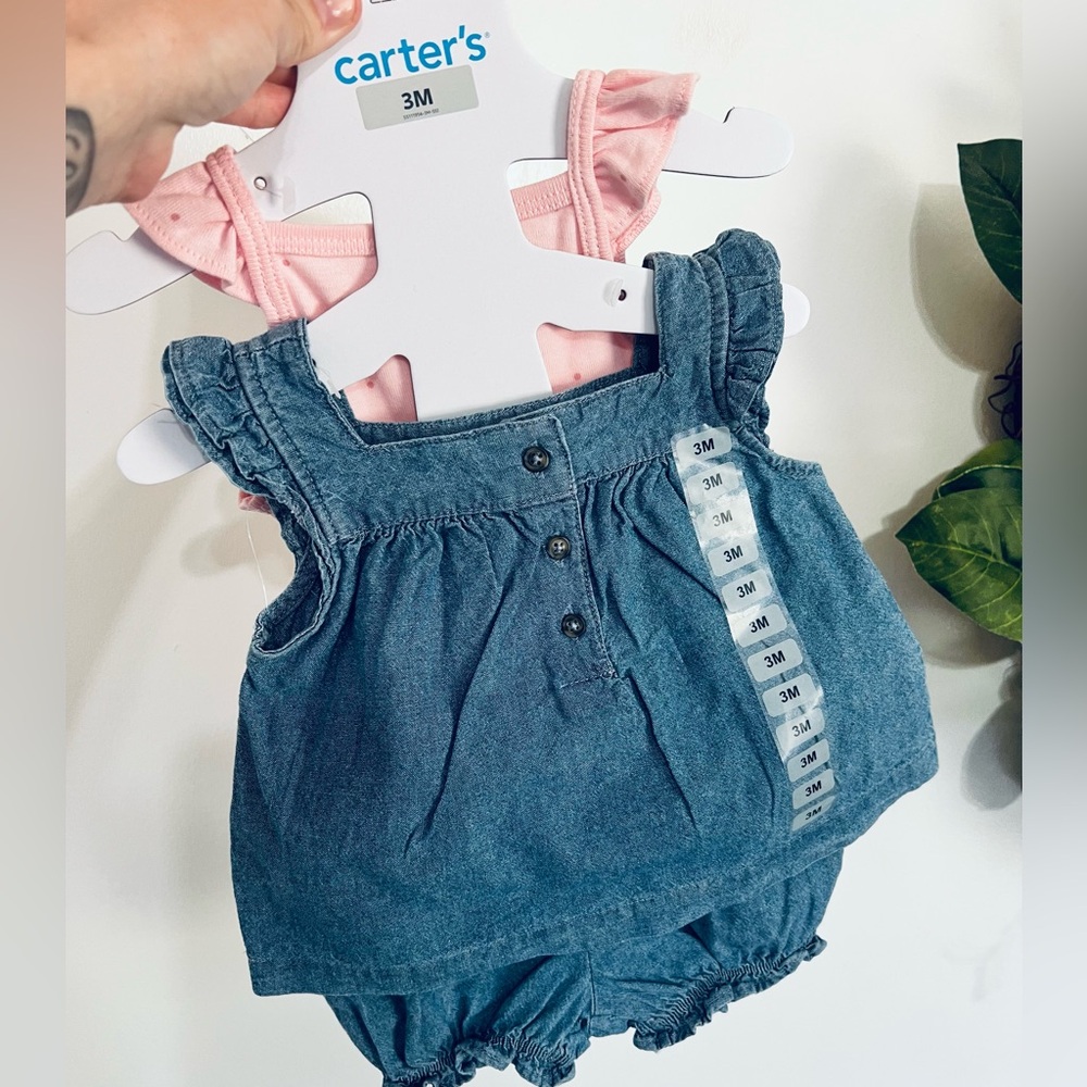 Carter’s baby girl set 3M